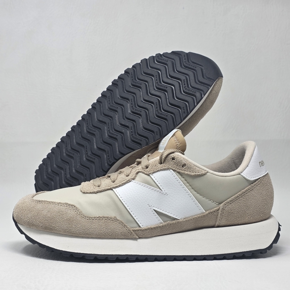 New Balance 237 Tan Beige Casual Running Shoes WS237YB Women's Size 10 New